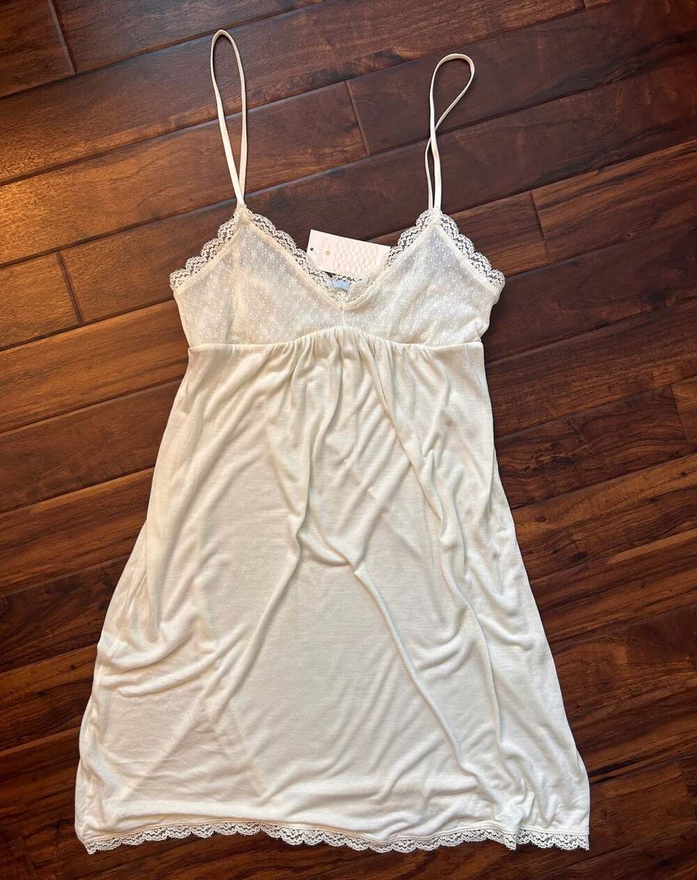 Eberjey Delirious Chemise in Ivory NWT - Picture 2 of 11